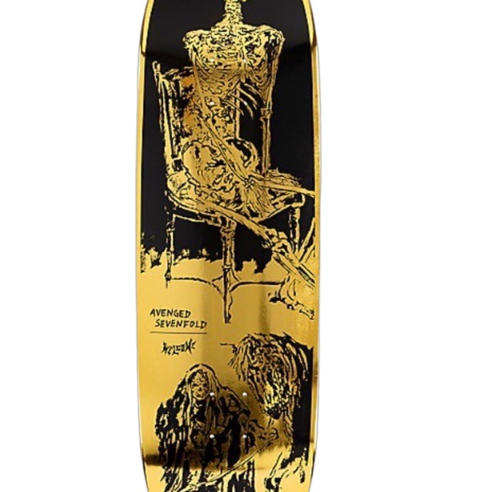 Wes Lang x Avenged Sevenfold Life is But a Dream 9.5 Skateboard Deck - Picture 2 of 10